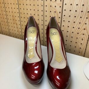 Joan & David Burgundy Stiletto Heels size 10M